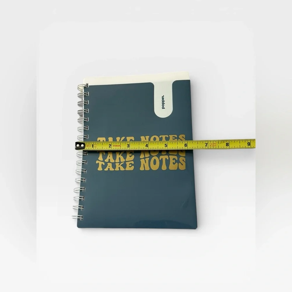 Poppin Navy Take Notes Spiral Notebook